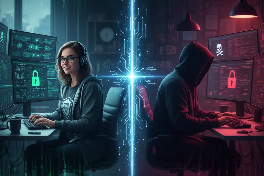 Ethical penetration testing vs malicious hacking comparison