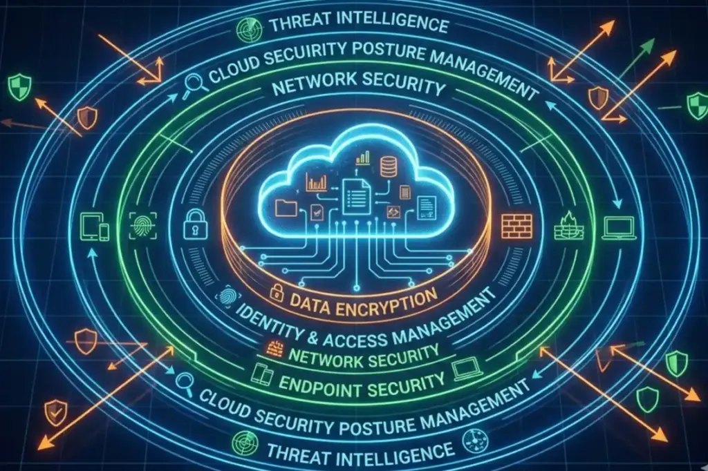 what is cyber security explained for beginners with visual diagram