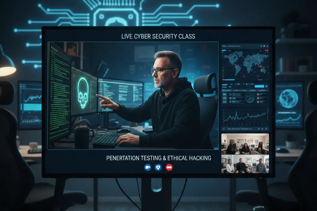 live online cyber security training with instructor-led demonstrations
