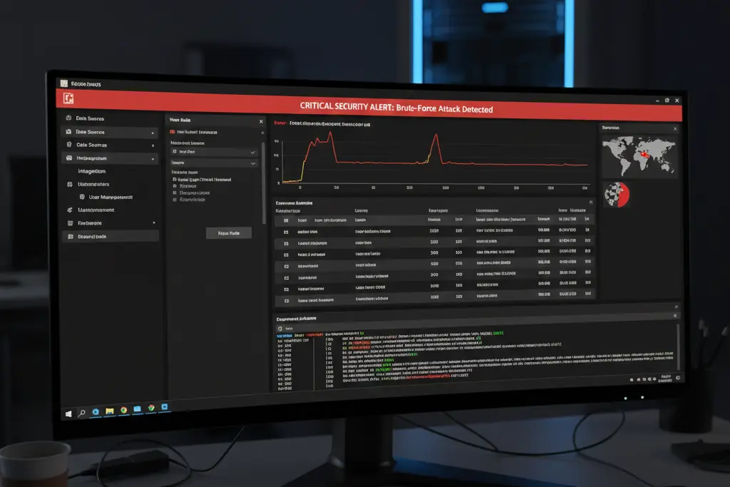 Go Hackers Cloud SOC training lab environment with live SIEM tool configuration and security monitoring
