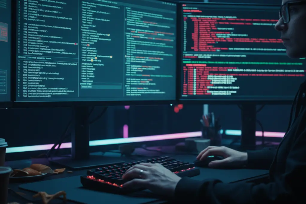 hands-on cybersecurity training showing real-time vulnerability exploitation