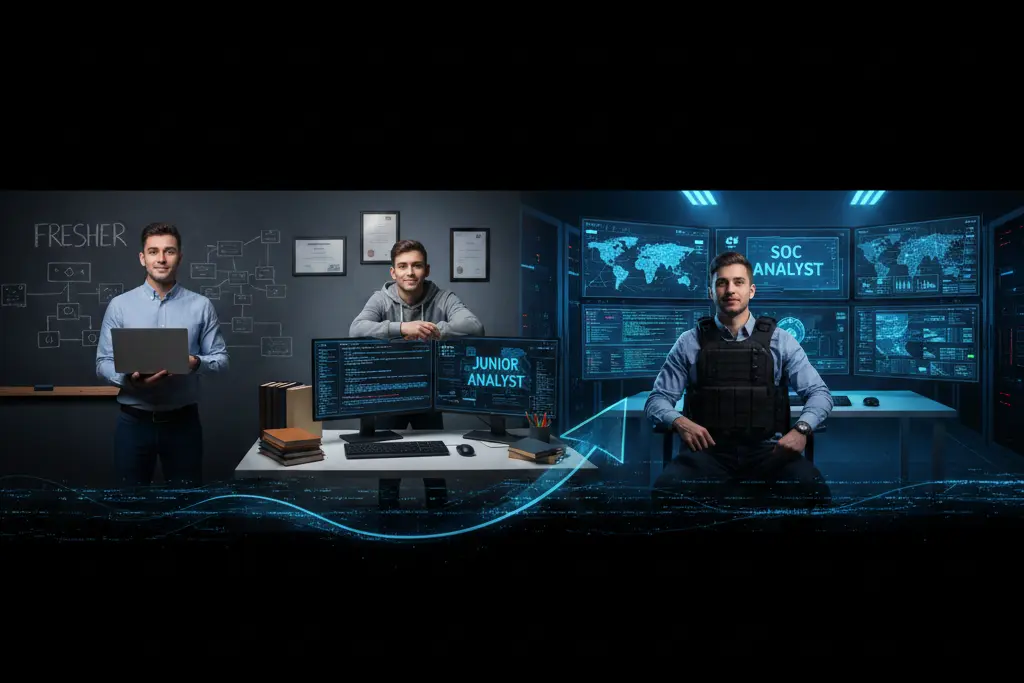 SOC analyst training with career growth and placement pathway