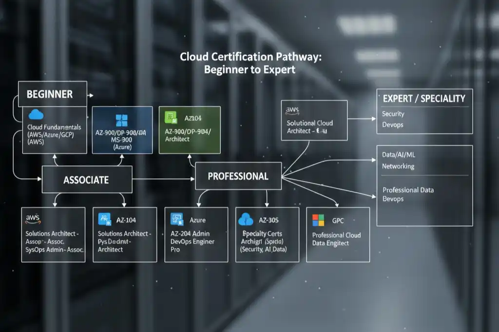 cloud computing certification training roadmap for career advancement