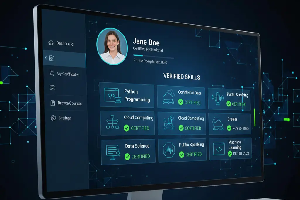 AI certification course for beginners online with verified digital credential