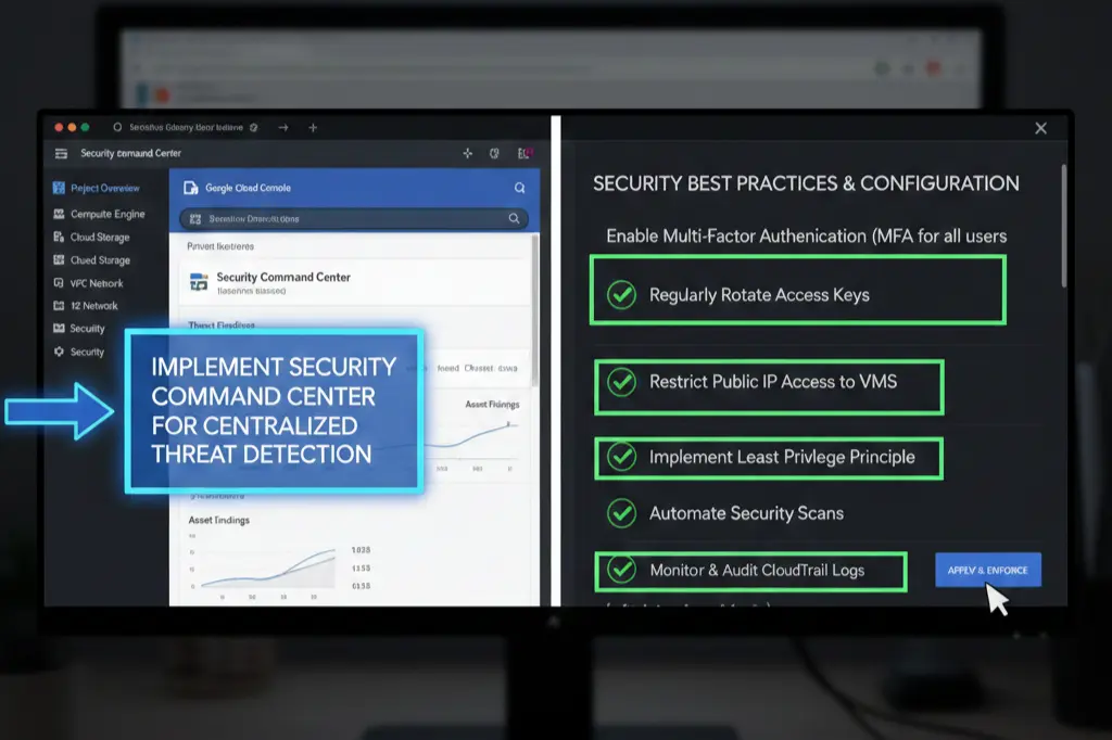 Hands-on Google Cloud platform training with security configuration