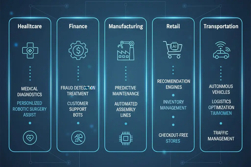 AI automation industry projects across cybersecurity IT operations and business sectors