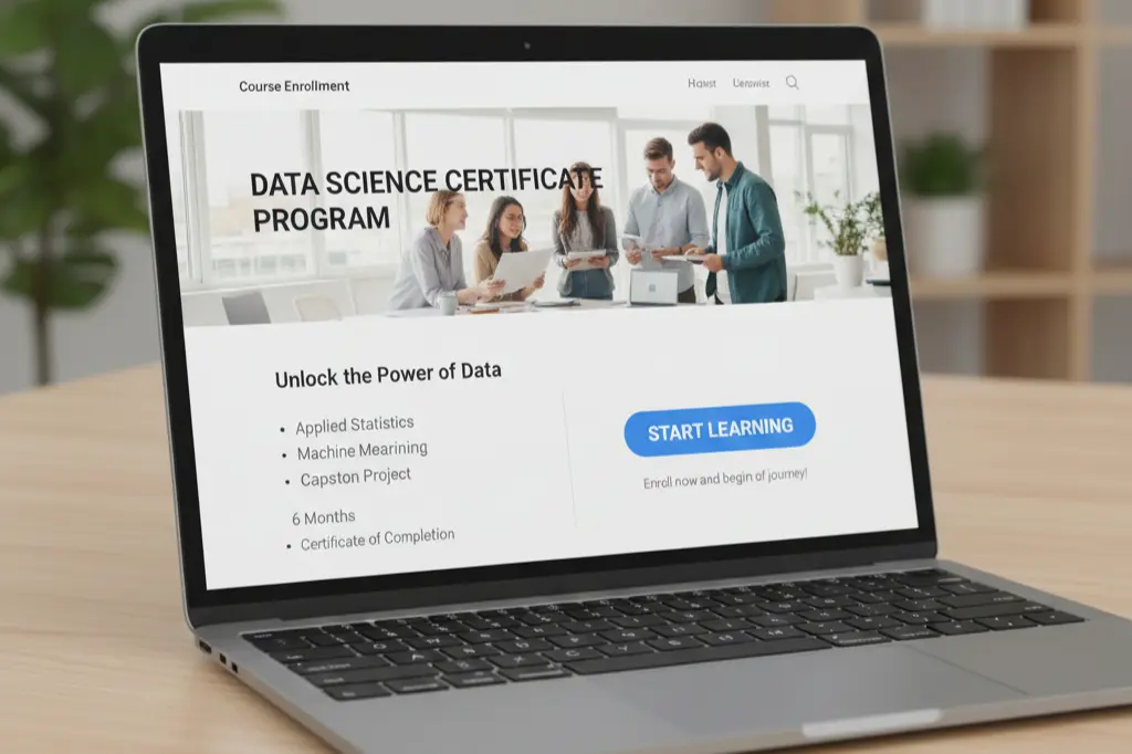 AI training for beginners with certification enrollment page Go Hackers Cloud