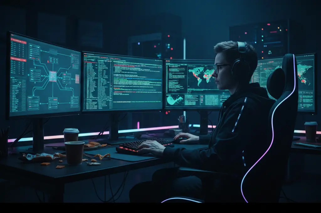 hands-on cybersecurity lab training showing real penetration testing environment