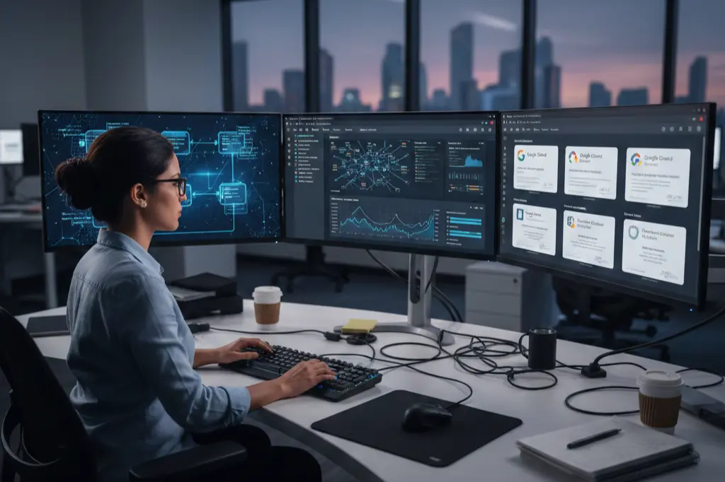 Google Cloud course with hands-on labs and cybersecurity training